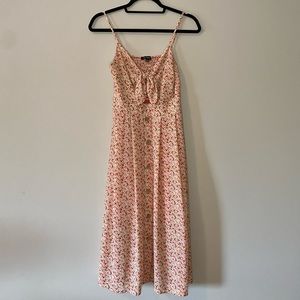 Women’s Floral Pattern Maxi Dress